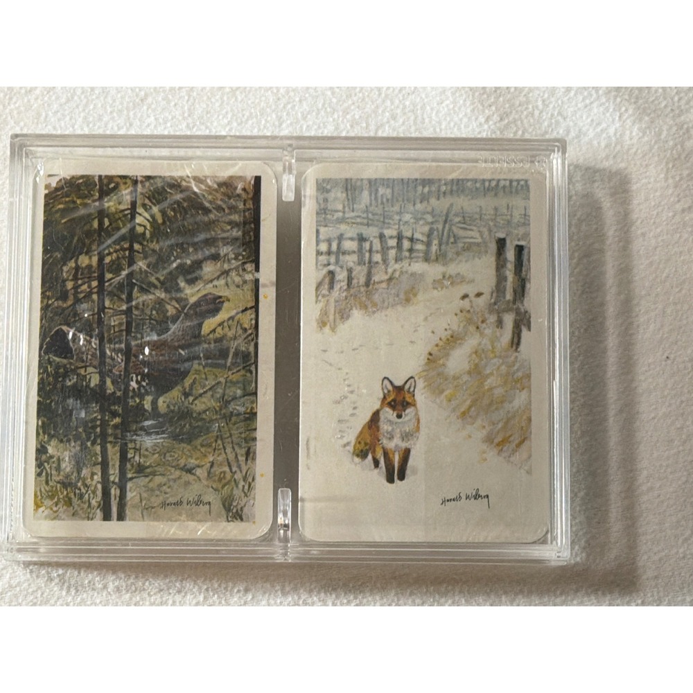 Vintage Öbergs Spelkort Harald Wiberg Swedish Playing Cards Double Deck Sealed